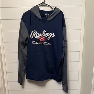 Rawlings Navy and Gray Hoodie